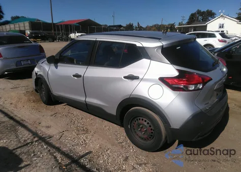 2020 Nissan Kicks S Xtronic Cvt z USA, uszkodzony, nr VIN 3N1CP5BV5LL569595